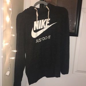 NIKE speckled light hoodie